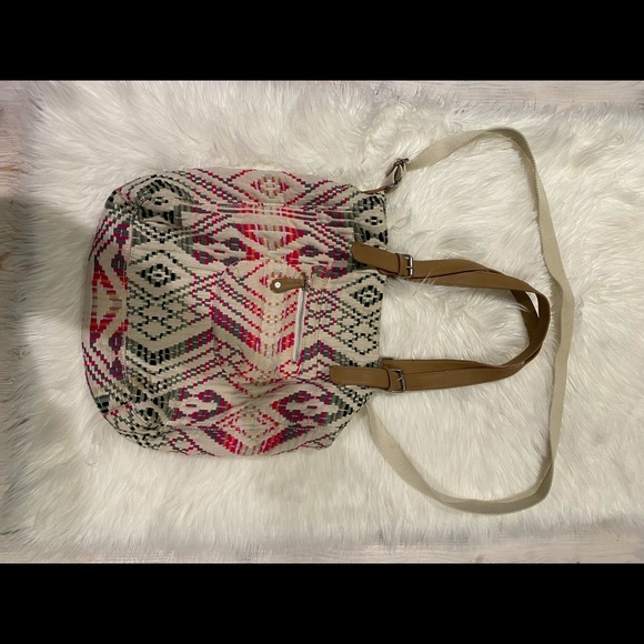 American Eagle western print tote bag - Picture 2 of 3